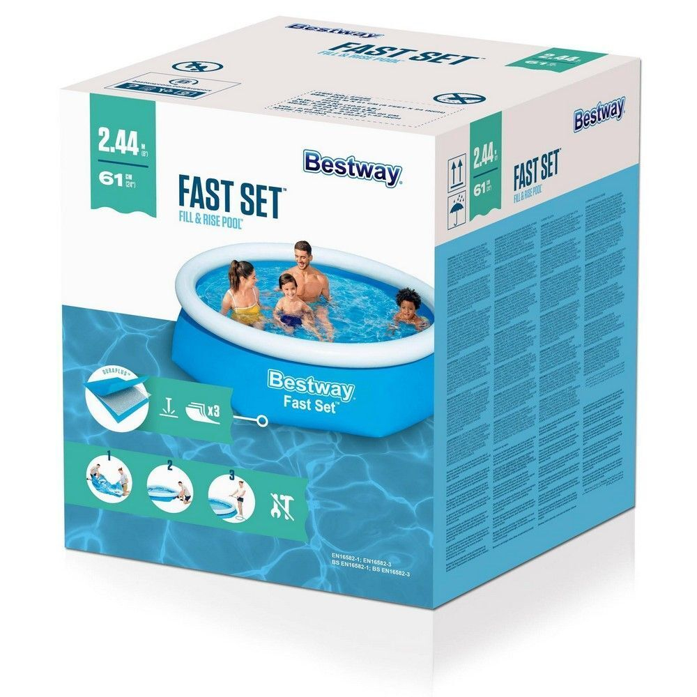 Надувной бассейн Bestway 57448 (244x61 см)