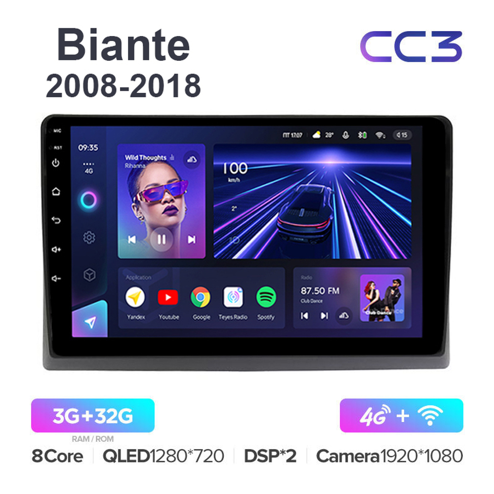 Teyes CC3 10,2"для Mazda Biante 2008-2018