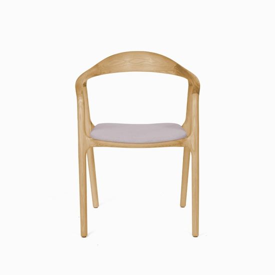 Обеденный стул Canada цвет серый/натуральный