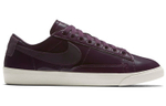 Кроссовки Nike Blazer Low Nocturne Port Wine (Женская размерная сетка)