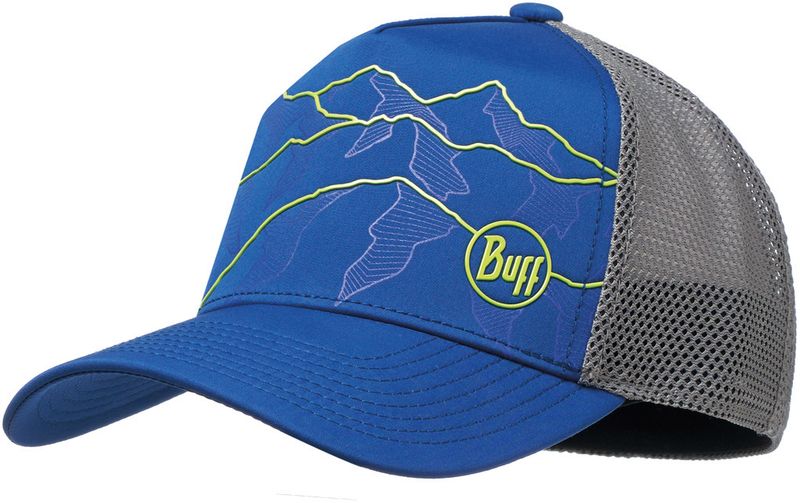 Кепка-бейсболка Buff Trucker Tech Cap Solid Cape Blue Фото 1