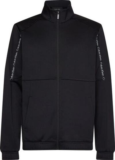 Мужская теннисная кофта Calvin Klein WO Full Zip - black beauty