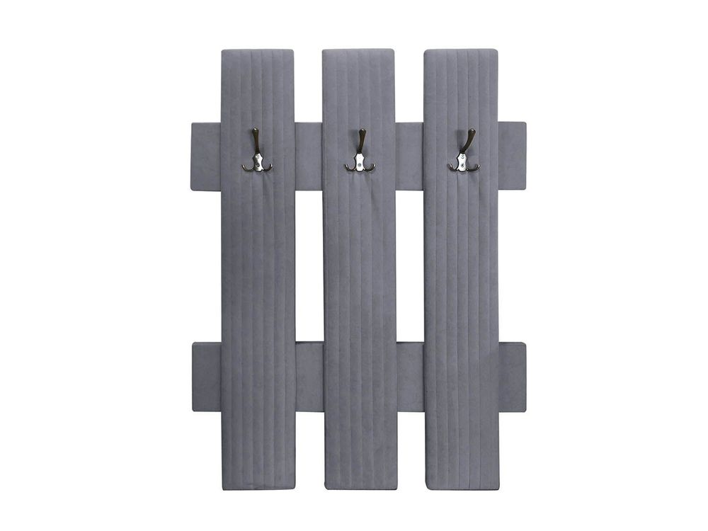 В 2 Вешалка настенная / серый №25