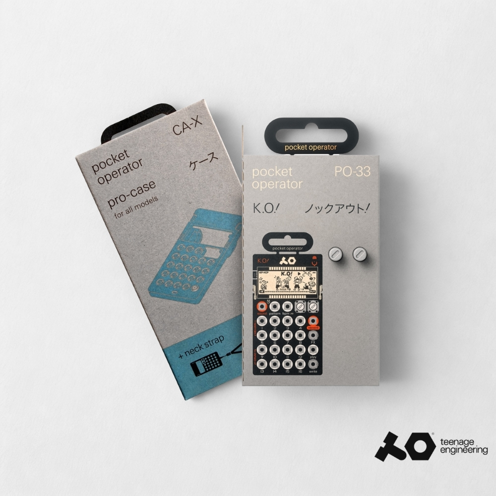 Teenage Engineering PO-33 + CA-X Pro (Синий)