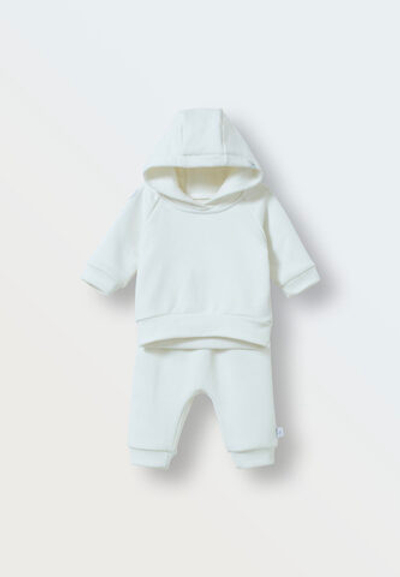 Комплект худи и джоггеры (экрю)