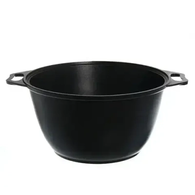 Кастрюля 4л литой алюминий с крышкой КМ-к40а