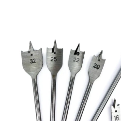 Сверла по дереву, набор перьевых сверл, перо по дереву, 8 шт, 6-32 мм