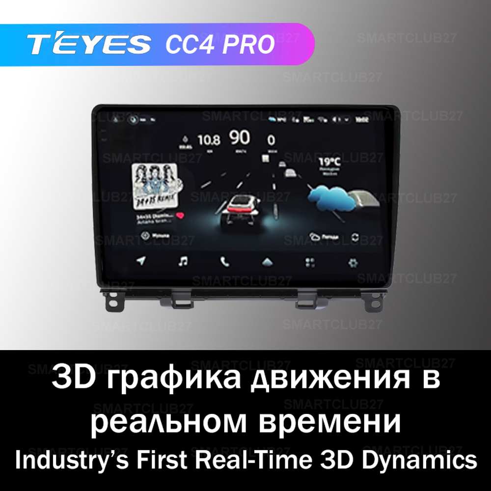 Teyes CC4 Pro 10,2" для Honda Fit 2018+