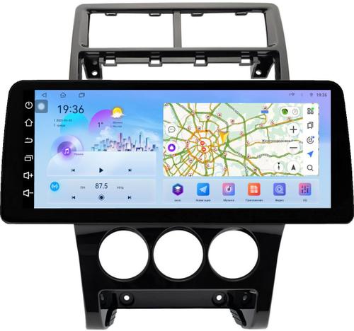 Магнитола для Lada Priora 2013-2018 - FarCar монитор 12.3" 2K QLED на Android 14, Быстрая, CarPlay, 4G SIM-слот