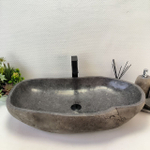 Раковина из речного камня RS-63536 (80*45*16) 0125