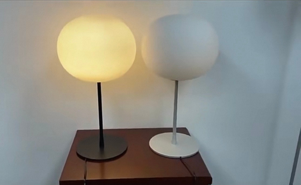 Table design lamp Glo Ball T1/T2 by Flos (Black)
