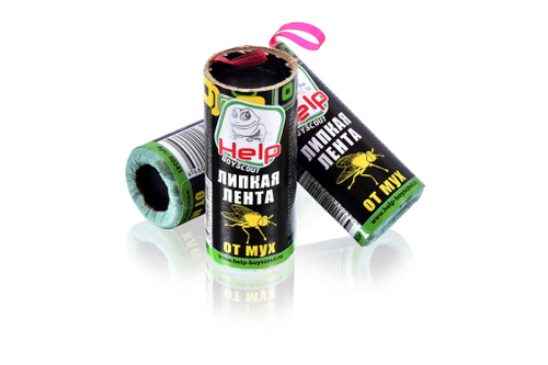 Средство от мух, липкая лента Help, набор 4 шт 80241---