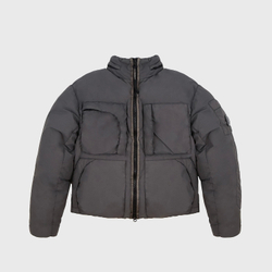 Пуховик C.P. Company Flatt Nylon Down Dark Grey