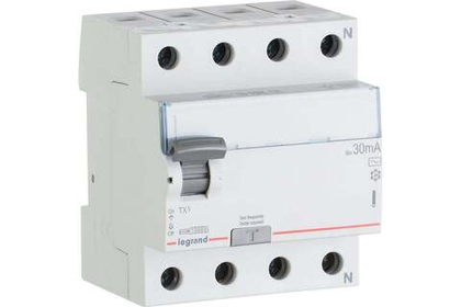Выключатель дифференциального тока УЗО ВДТ 4п 25A 30ma -AC Tx3 Legrand