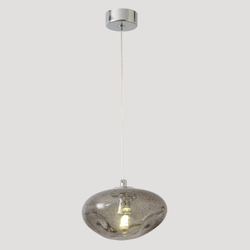 Светильник подвесной Crystal Lux FORMLESS SP1 SMOKE