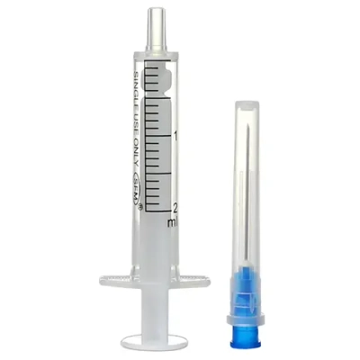 Шприц двухкомпонентный 2 мл 23G ⨯ 1 1/4" (0,6 ⨯ 30 мм) SFM 100 шт