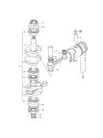 Стопорное кольцо для лодочных моторов DF9.9/DF15