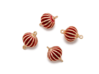 Коннектор рифленый "Фонарик" 11мм, эмаль