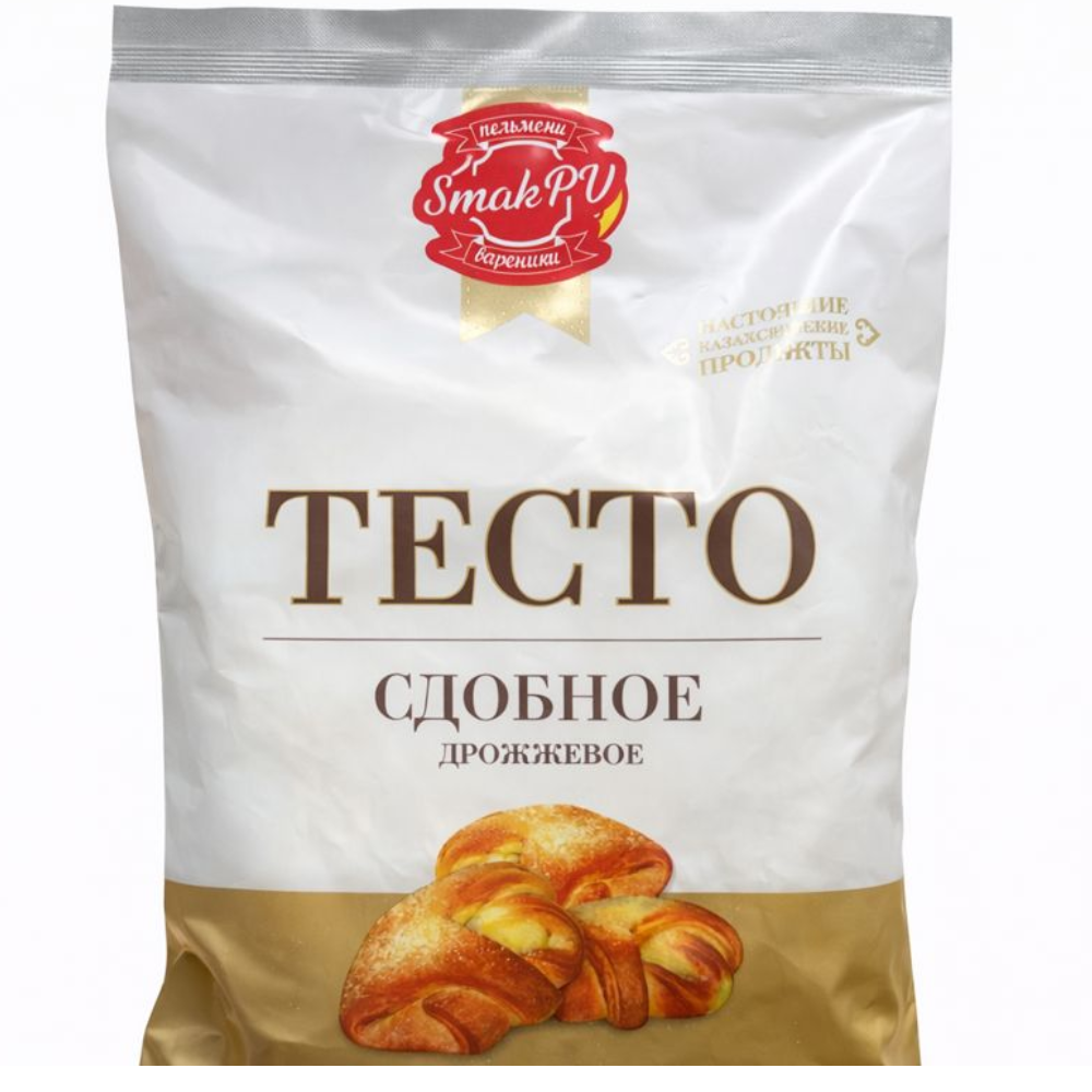 Тесто Смак сдобное дрожжевое 1000 гр