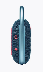 Портативная колонка JBL Clip 4 CLIP, беспроводная, Bluetooth, время автономной работы 10 ч синий/розовый
