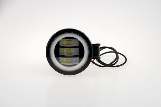 Светодиодная противотуманная фара 40W + 5W DRL (белая)