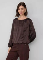 Атласная блузка Black Label