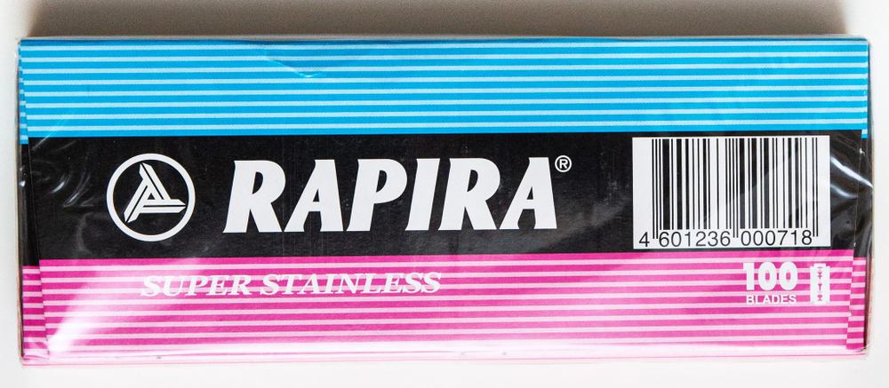 Лезвия Rapira Stainless 10х10 шт в блоке