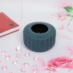 Ваза из пластика «Marlen-Блум» 0,5л 12,5*8см цвет синий