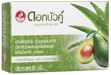 Мыло кусковое Twin Lotus с травами, алоэ вера и авокадо, 80 гр