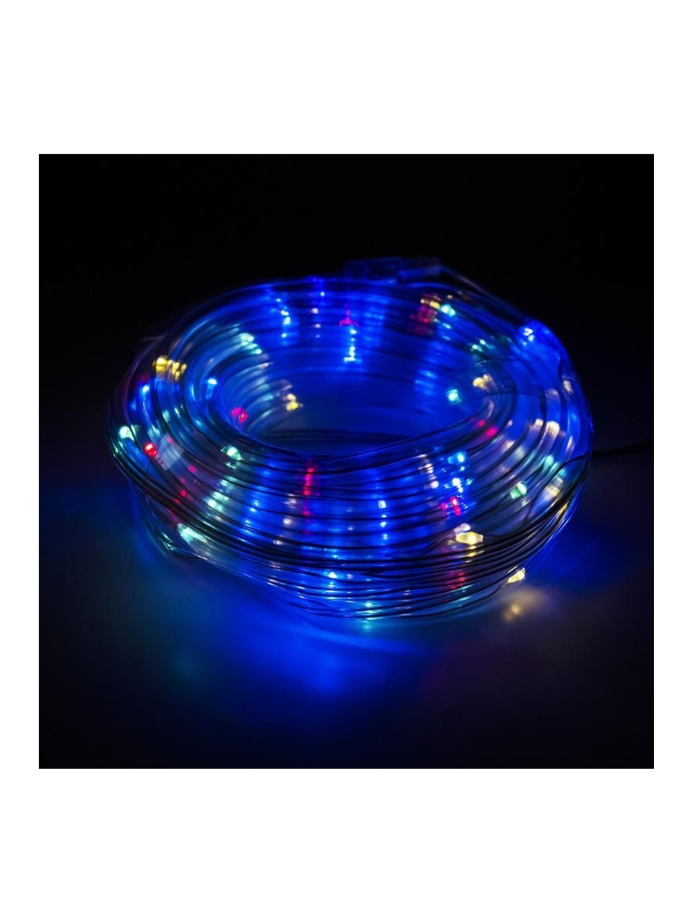 Светильник светодиодный садовый SLR-G06-100M 100LED дюралайт RGB мультицвет (заменяемый Ni-MH 500мА.ч аккумулятор) ФАZА 5060081