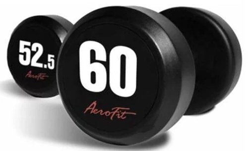 Aerofit AFDB52,5-60 набор обрезиненных гантелей