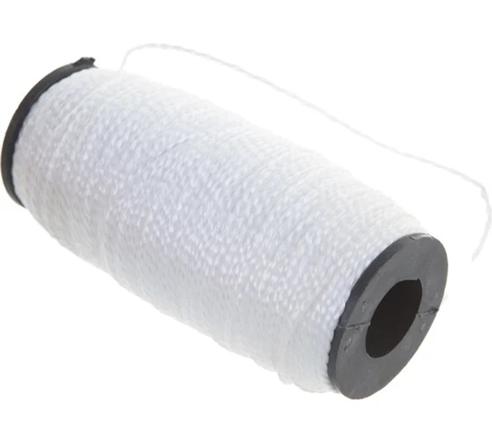 Нить строительная 1,5 мм 100 м белая на катушке