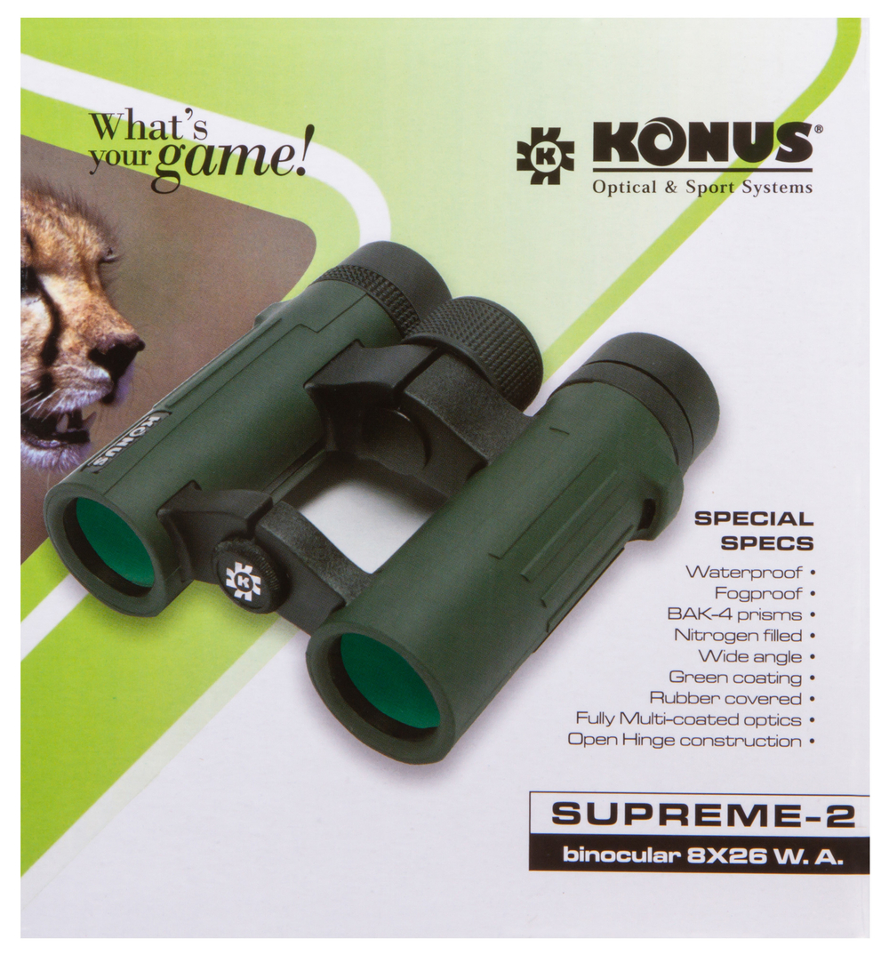 Бинокль Konus Supreme-2 8x26 WA