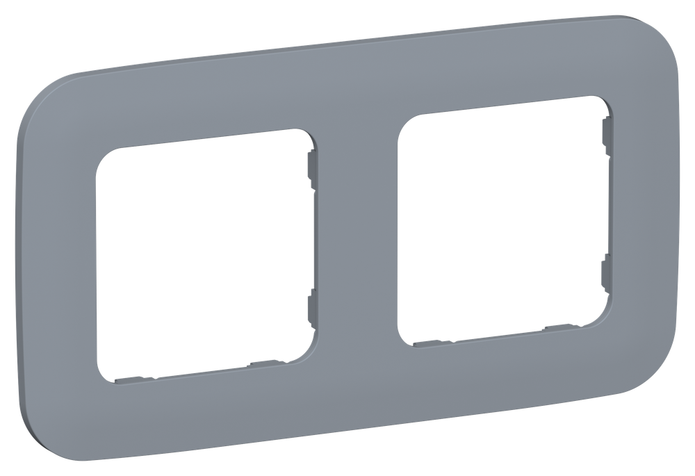 FLITE Рамка 2-местная РУ-2-А-ФлМ маренго IEK