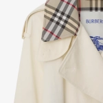 Тренч Castleford средней длины с клетчатым воротником и подкладкой Burberry Check