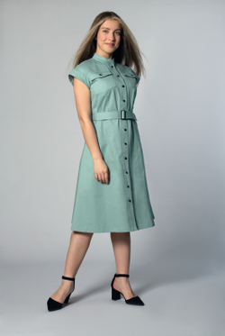 Платье женское 4285ВП, Полынь #429П054285ВП