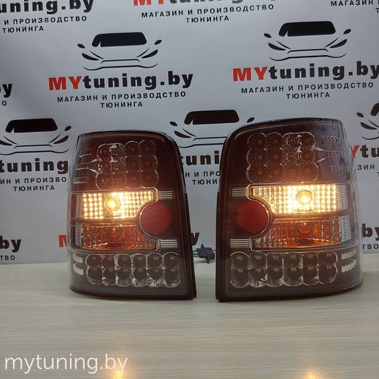 Задние фонари VW Passat B5 black led