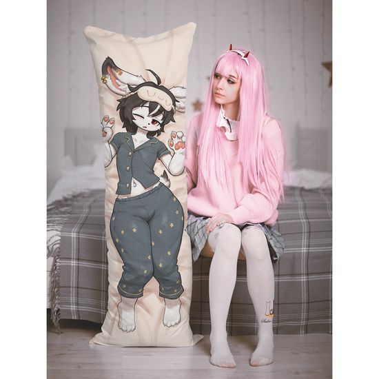 Дакимакура фурри Кролик мальчик арт. 1285