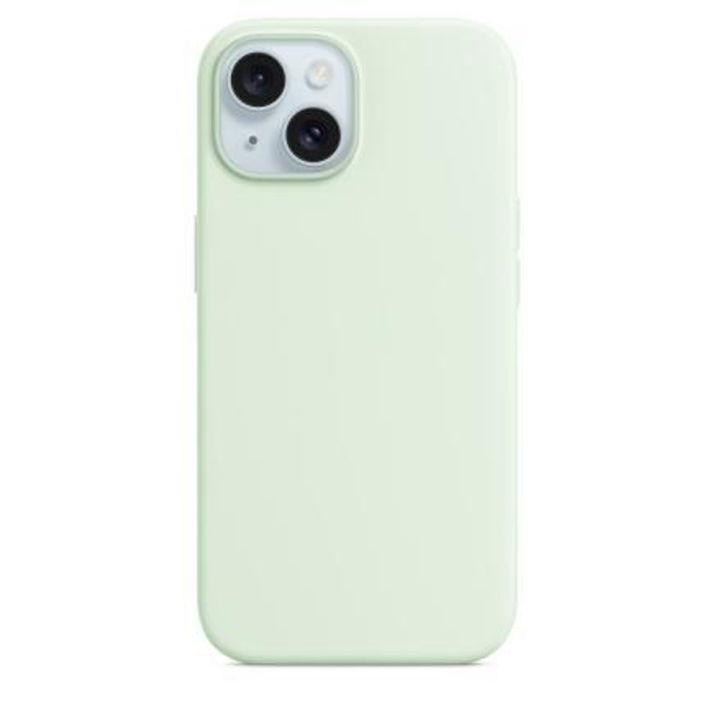 Силиконовый чехол с поддержкой MagSafe Apple Silicone Case для iPhone 15