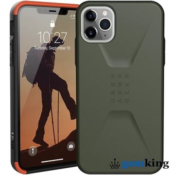 UAG Civilian Series Case for Apple iPhone 11 Pro Max Olive Drab (Оливковый)11172D117272
