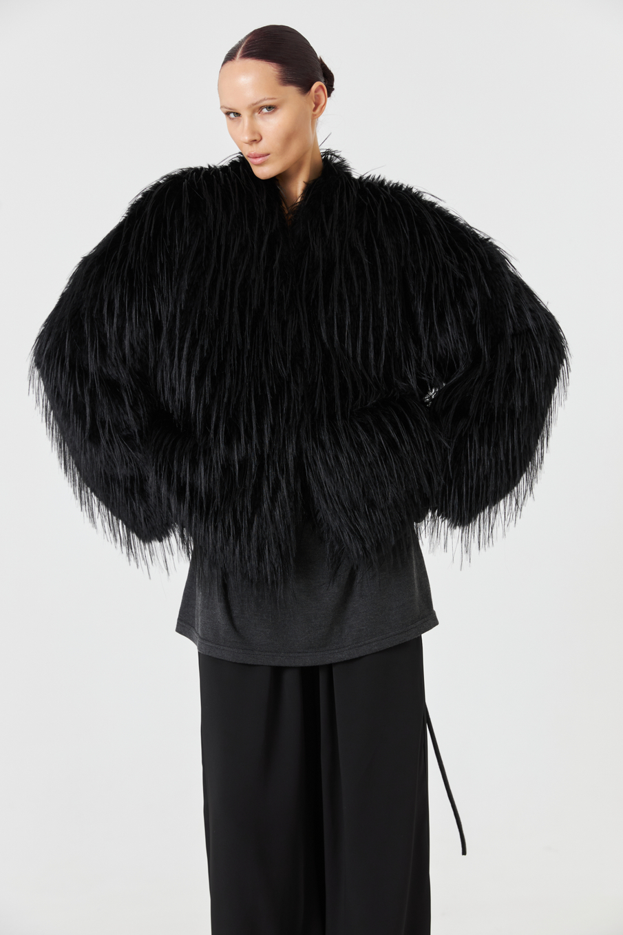 Комплекс шуба short с шапкой