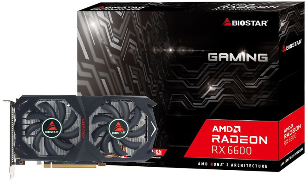 Видеокарта Biostar Radeon RX 6600 (VA6606RM81)