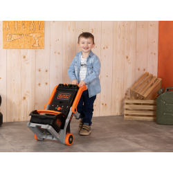 Детский ящик мастера Smoby Black 360219 & Decker с 19 аксессуарами от 3 лет — фото 8