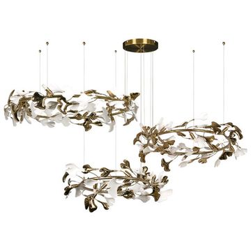 Подвесная люстра 24*G9 10124/24 золото Fleur LOFT IT