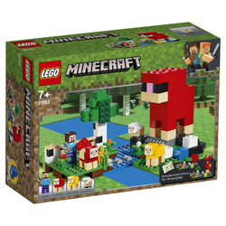 LEGO Minecraft: Шерстяная ферма 21153 — The Wool Farm — Лего Майнкрафт