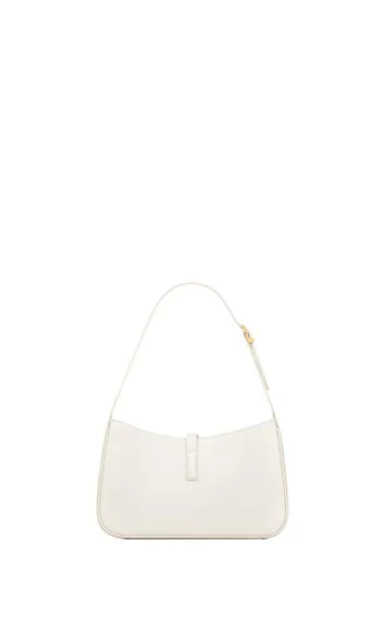 Сумка Saint Laurent Le 5 à 7 Hobo белый
