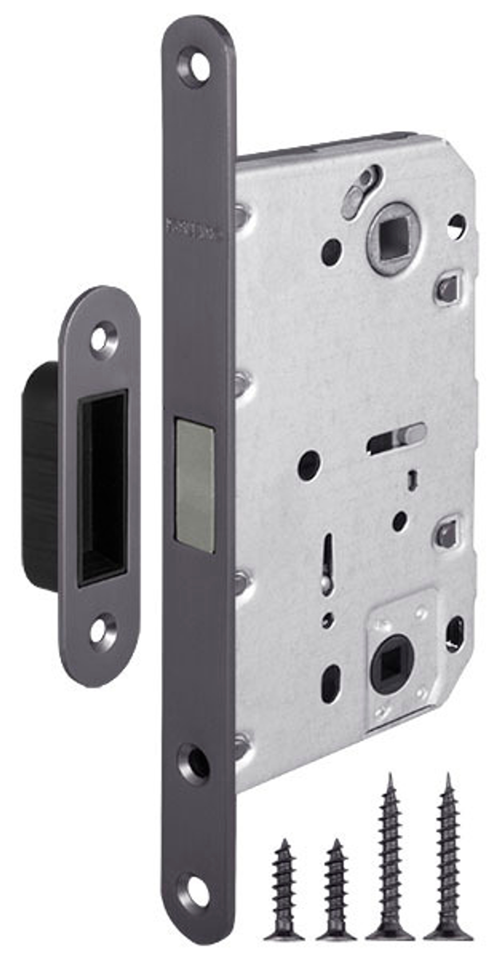 Замок сантехнический магнитный Фуаро MAGNM96WC-50 (M96WC-50) GR, цвет графит (гарантия - 12 месяцев)