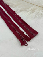 Молния тракторная темно-бордовая