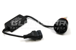 Светодиодные лампы H8/H9/H11/H16 Sariti K5 с обманкой, с вентилятором, 5500K, 12V, 50W (комплект, 2шт)