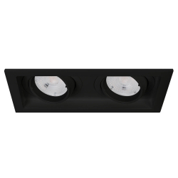 Светильник MS-VORTEX-BUILT-S170x90-2x12W Warm3000 (BK-BK, 40 deg, 230V) (Arlight, IP20 Металл, 5 лет) 058437